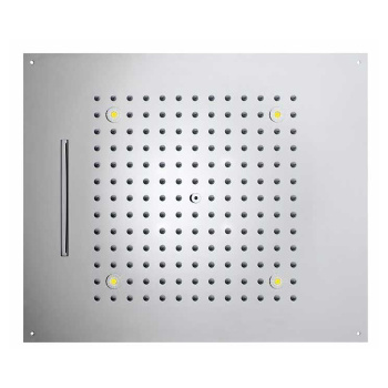 Bossini Dream Верхний душ 57x47см, с 4 LED RGB, 2 режима, потолочный, цвет: хром H38905.030