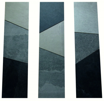 Керамогранит Imola Ceramica X-Rock Border Mix 15х59.4