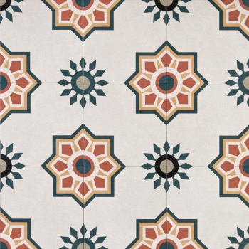 Керамогранит Motto Levels White Decor 1019 20x20 см N100084