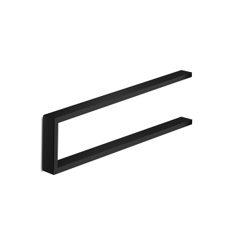 3SC SK Полотенцедержатель U-образный, плечо 35см, цвет: черный матовый SK29NO