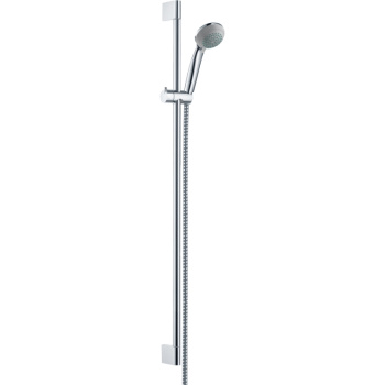 Hansgrohe 27 651 000 Crometta 85 Душевой гарнитур Green Mono/Unica'Crometta L=900 мм, Ø85 мм, 1 режим