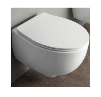 Крышка сиденье для унитаза Simas Bormio BR005 bi/cr белый