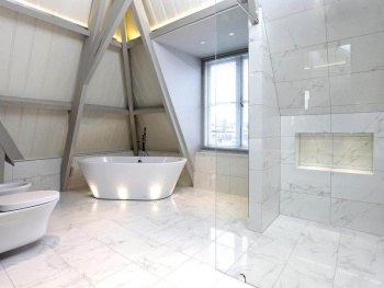 Керамическая плитка Porcelanosa Marmol Carrara Blanco 33.3x100 м2