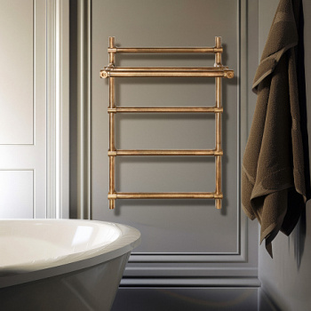 Полотенцесушитель водяной Secado Флоренция 3 4603777477592 80х53 бронза