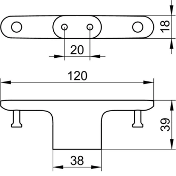 Крючок Keuco Edition 400 11515050000 никель шлифованный