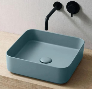 Раковина накладная Cielo Shui Comfort MILAQ 25 см белый