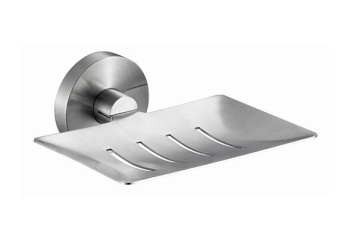 Мыльница Nofer плоская NIZA матовая 16855.S