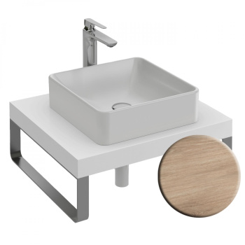 Столешница для раковины Jacob Delafon Parallel EB64-1000-E10 Квебекский дуб светлое дерево