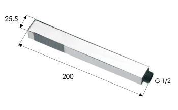 Душевая лейка Daniel A495S
