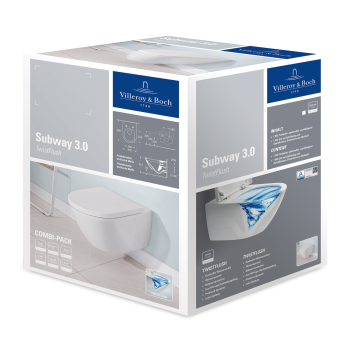 Подвесной унитаз Villeroy&Boch Subway 4670TS01