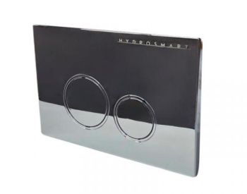 Панель смыва Nofer HYDROSMART 07812.B глянцевая с круглыми клавишами