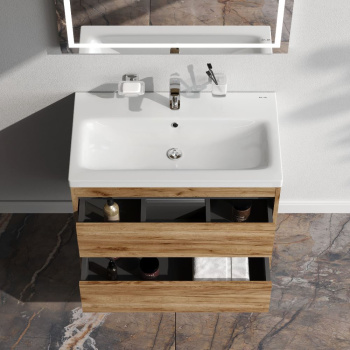 Тумба с раковиной AM.PM Pulse 75 M91-FHX0752OF-WCC0752WG