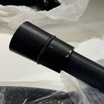 Смеситель для ванны Ramonsoler New Fly с изливом и душевым комплектом черный 570502BTNM-80