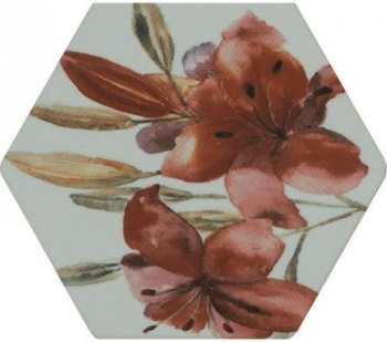 Керамогранит Toscana Flores Acuarelas mix 25,8x29