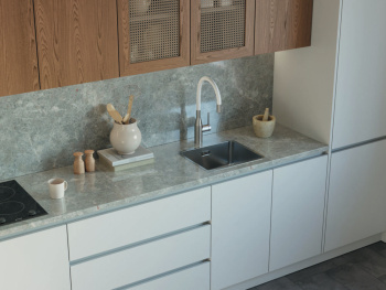 Мойка кухонная Omoikiri Omi 43-U/I Ultra-GB графит 4997420