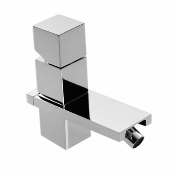 Bossini Cube Смеситель для биде на 1 отв., с заглушкой 1”1/4, цвет: хром Z004401.030