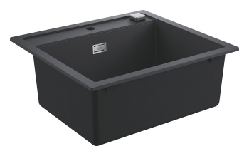 Мойка GROHE K700 с одной чашей, 560 x 510 мм, черный гранит 31651AP0
