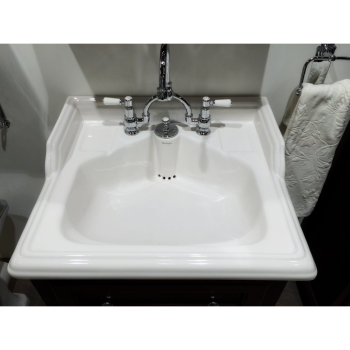 Слив-перелив для раковины Burlington W9 хром