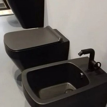 Подвесное биде Simas Baden Baden BB19 nero matt*1 черный