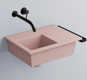 Раковина подвесная Cielo Era ERLA45SF CP 45 см розовый