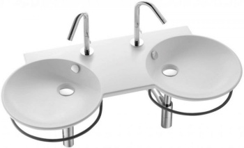 Полотенцедержатель для раковины Jacob Delafon Formilia E4129-34R, черный