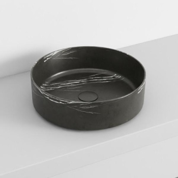 Раковина накладная Cielo Shui Comfort SHCOLAO40- GS 40 см серый