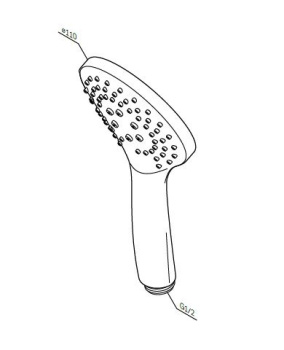 Душевая лейка AM.PM Gem F0290064