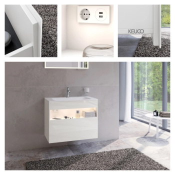 Тумба под раковину Keuco 100 32872300100 белая