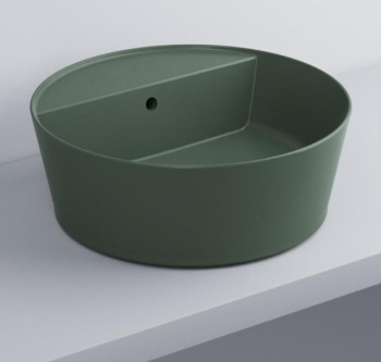 Раковина накладная Cielo Era Handy HALAT45SF MU 45 см зеленый