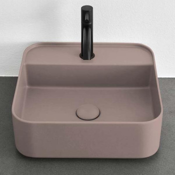 Раковина накладная/подвесная Cielo Shui Comfort SHCOLAQF CP 44 см розовый