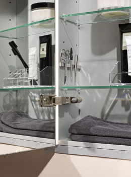 Зеркальный шкаф Laufen Frame 25 80 с подсветкой зеркальное покрытие