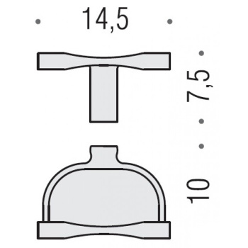 Держатель для бумаги Colombo Luna хром B0108.CR