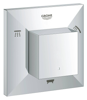 Внешняя часть переключателя GROHE Allure Brilliant, хром 19798000