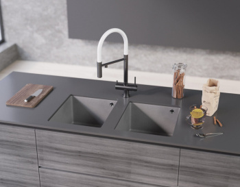 Мойка кухонная Omoikiri Bosen 38-U WH белая 4993160