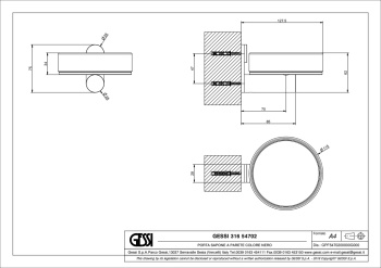 Мыльница Gessi Gessi316 54702.239 Steel Brushed