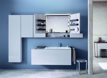 Зеркальный шкаф Geberit Acanto 90 500.646.00.2 Дуб Мистик