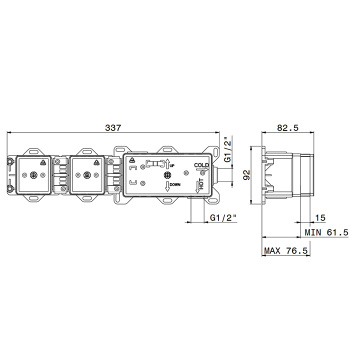 Встраиваемая часть для ванны Newform, 31031.00.000