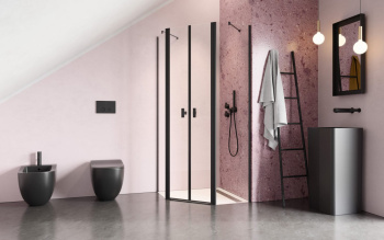 Боковая стенка Radaway NES Black PTD 90x90 10051600-54-01