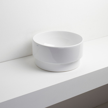 Раковина накладная Simas PO.MO PO 01 37 см белый