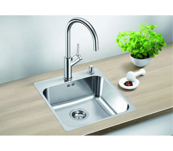 Кухонная мойка Blanco Supra 400-IF/A 526353 Полированная нержавеющая сталь