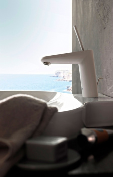 Смеситель для раковины Grohe Eurodisc Joystick 23428LS0 белый