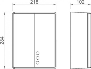 Сушилка для рук Nofer BIG FLOW EVO (черная) 01481.N