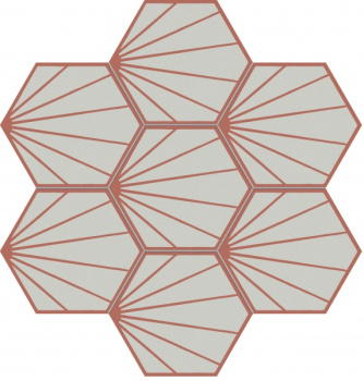 Керамогранит F925 Paprica P3 Col. Esa 25x21.6