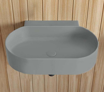 Раковина подвесная Cielo Mare MRLS50SF BR 50 см серый