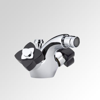 Смеситель для биде THG Petale De Cristal Noir U6D-A02-3202 хром