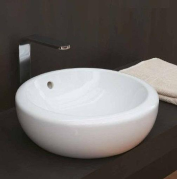 Раковина накладная Cielo Fluid FLLA45 TL 45 см белый