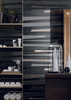 Плитка Newluxe Black Alzata 17,5х30,5