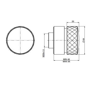 Запорный вентиль Fima Carlo Frattini Texture Collection 1/2, чёрный матовый F5613/1HNS
