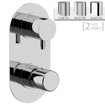 Смеситель для душа Daniel Trilogy TG612D2KBDP золото брашированное