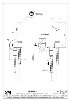 Гигиенический душ Gessi 45124.299 Matte Black